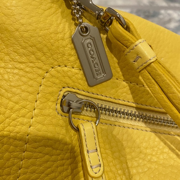 **SOLD**Coach satchel handbag soft pebble leather L04S-1429 - Picture 6 of 8